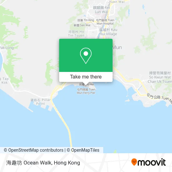 海趣坊 Ocean Walk map