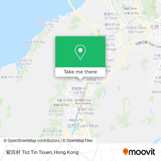 紫田村 Tsz Tin Tsuen map