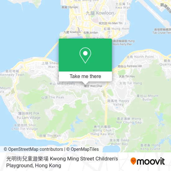 光明街兒童遊樂場 Kwong Ming Street Children's Playground map