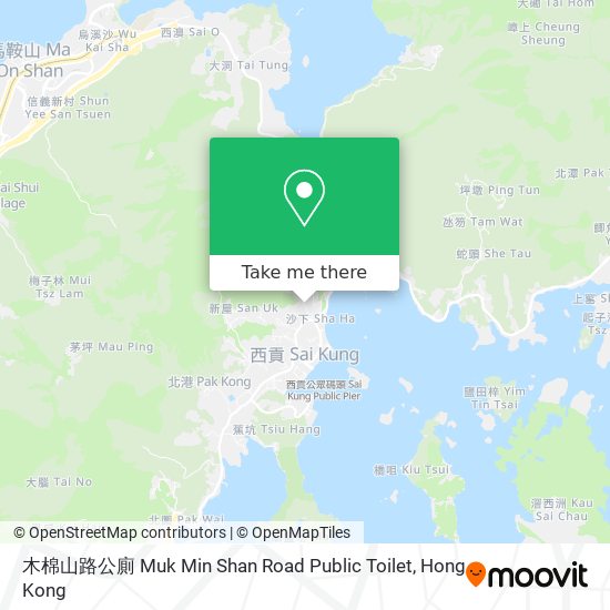 木棉山路公廁 Muk Min Shan Road Public Toilet map