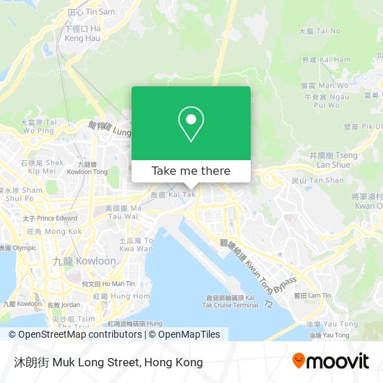 沐朗街 Muk Long Street map