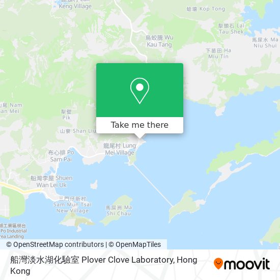 船灣淡水湖化驗室 Plover Clove Laboratory map