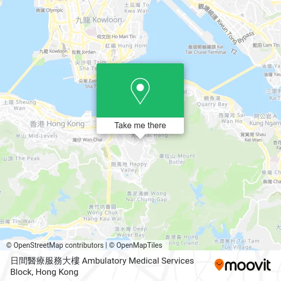 日間醫療服務大樓 Ambulatory Medical Services Block map