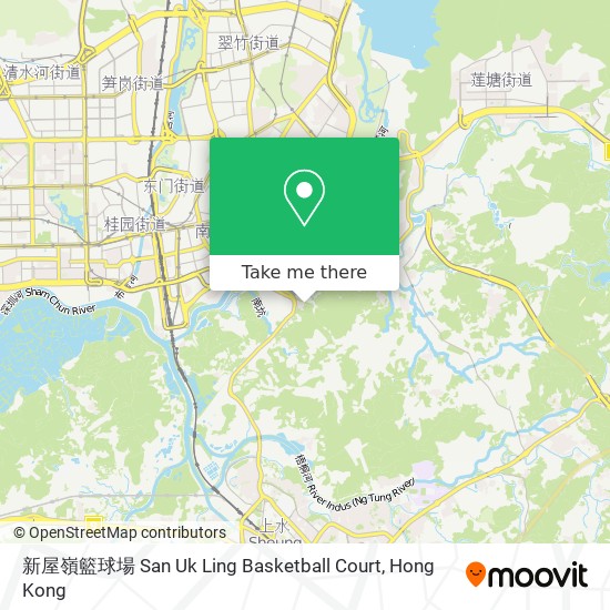 新屋嶺籃球場 San Uk Ling Basketball Court地圖