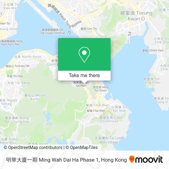 明華大廈一期 Ming Wah Dai Ha Phase 1地圖