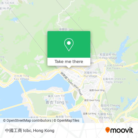 中國工商 Icbc map