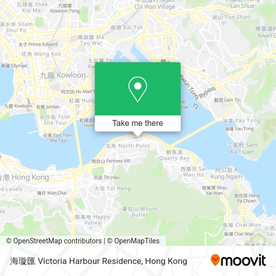 海璇匯 Victoria Harbour Residence地圖