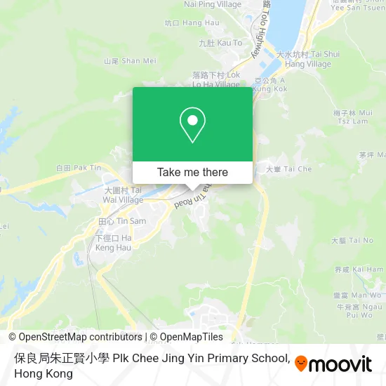 保良局朱正賢小學 Plk Chee Jing Yin Primary School map