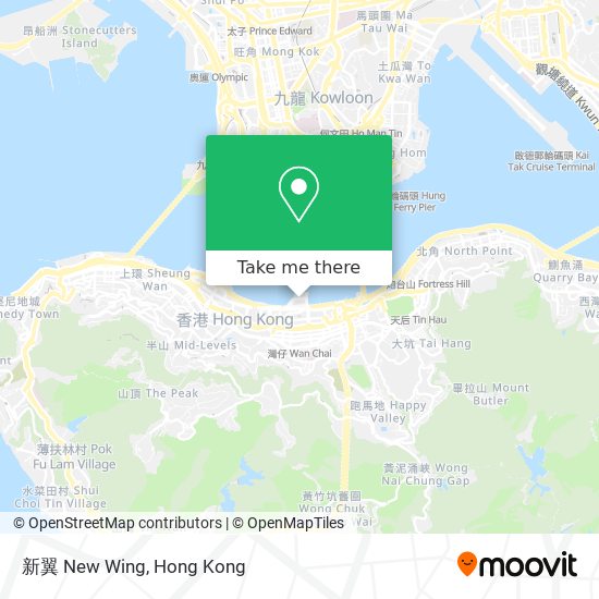 新翼 New Wing地圖