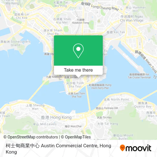 柯士甸商業中心 Austin Commercial Centre map