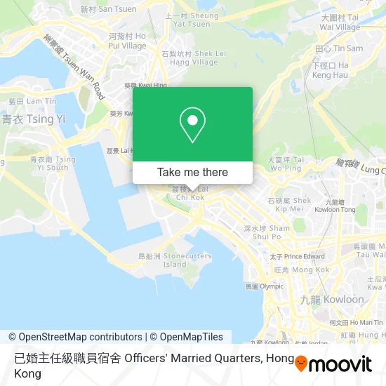 已婚主任級職員宿舍 Officers' Married Quarters地圖