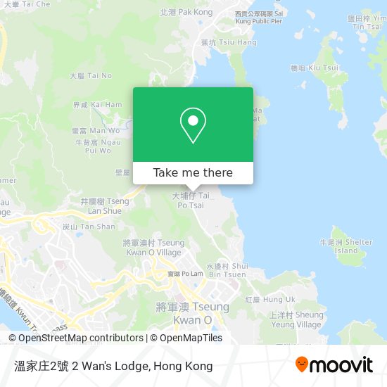 溫家庄2號 2 Wan's Lodge map