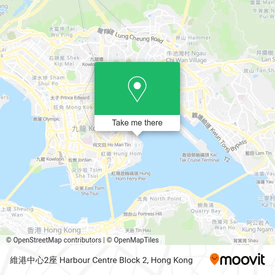維港中心2座 Harbour Centre Block 2 map