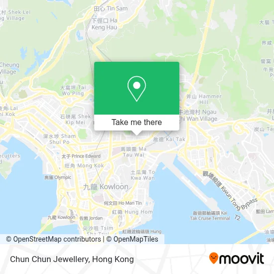 Chun Chun Jewellery map