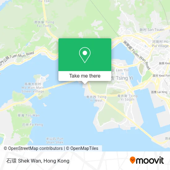 石環 Shek Wan map