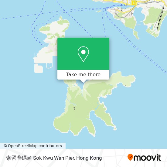 索罟灣碼頭 Sok Kwu Wan Pier map