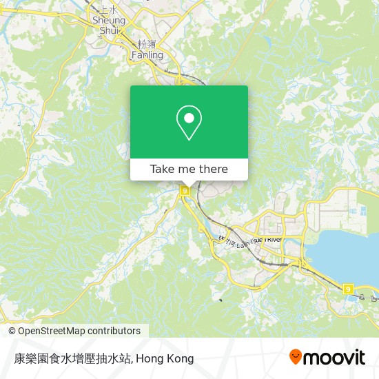 康樂園食水增壓抽水站 map