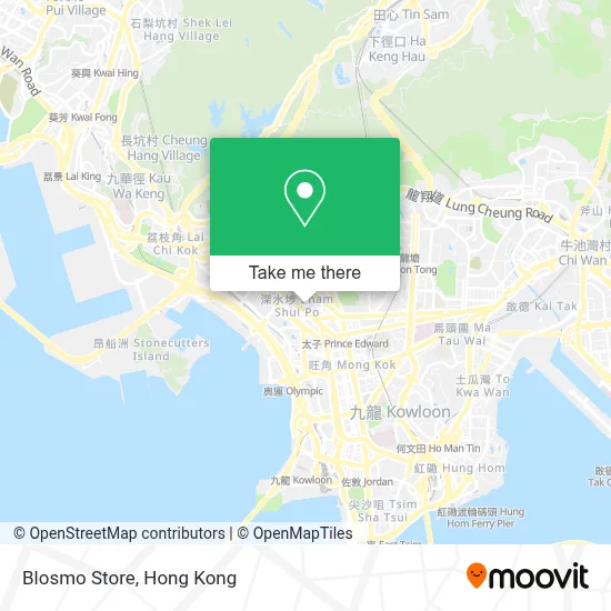 Blosmo Store map