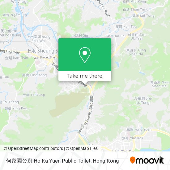 何家園公廁 Ho Ka Yuen Public Toilet map