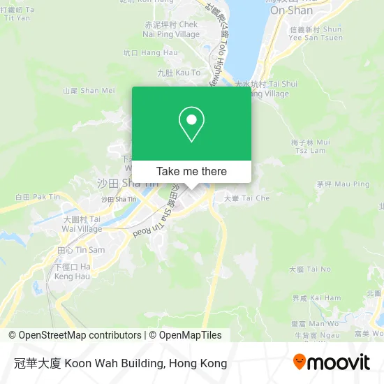 冠華大廈 Koon Wah Building map