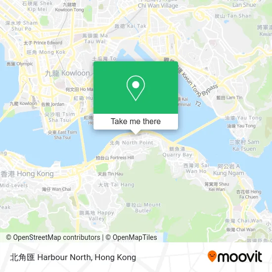 北角匯 Harbour North map