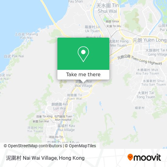 泥圍村 Nai Wai Village地圖