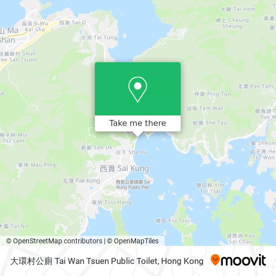 大環村公廁 Tai Wan Tsuen Public Toilet map