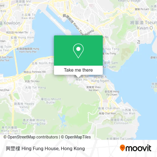興豐樓 Hing Fung House map
