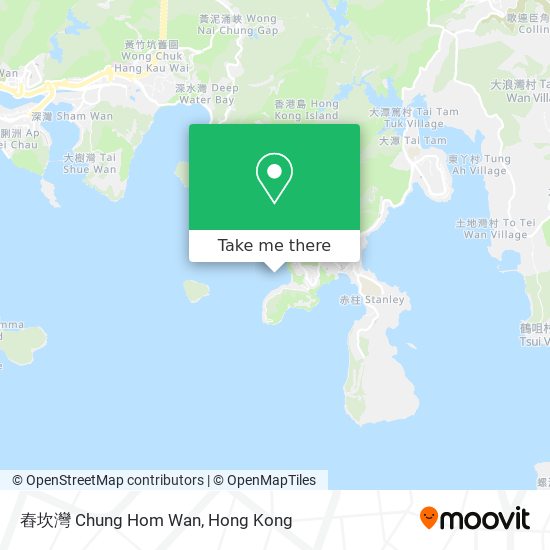 舂坎灣 Chung Hom Wan map