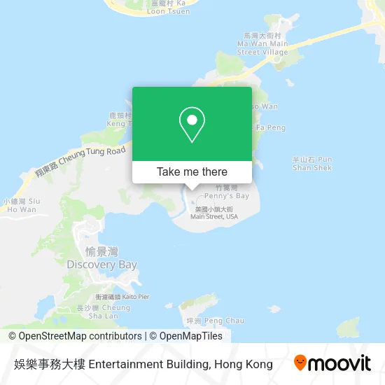 娛樂事務大樓 Entertainment Building地圖