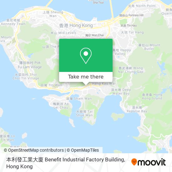 本利發工業大廈 Benefit Industrial Factory Building地圖