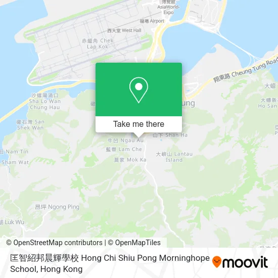 匡智紹邦晨輝學校 Hong Chi Shiu Pong Morninghope School地圖