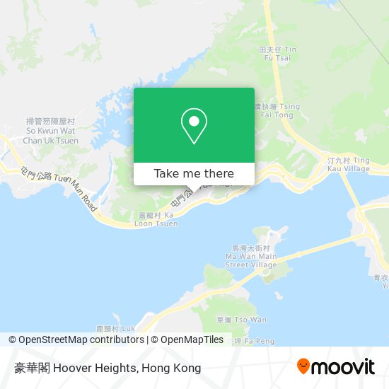 豪華閣 Hoover Heights地圖