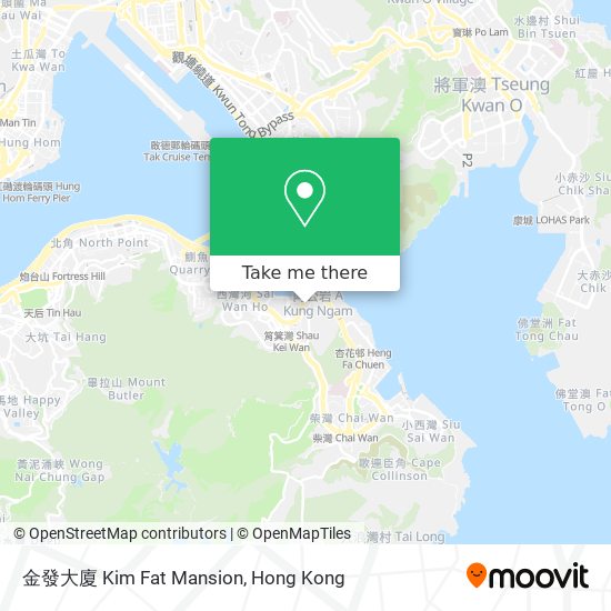 金發大廈 Kim Fat Mansion map