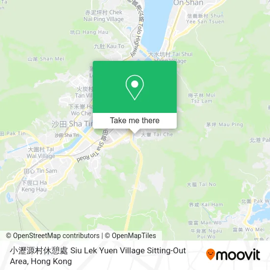 小瀝源村休憩處 Siu Lek Yuen Village Sitting-Out Area map