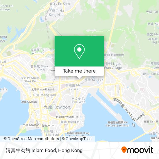 清真牛肉館 Islam Food map