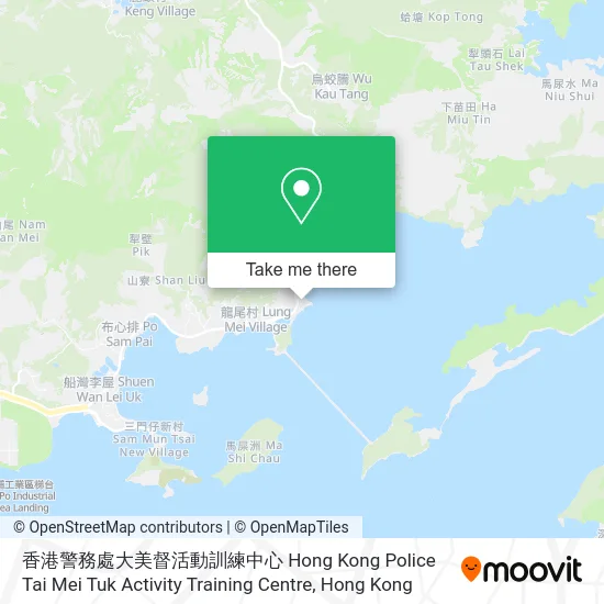香港警務處大美督活動訓練中心 Hong Kong Police Tai Mei Tuk Activity Training Centre地圖