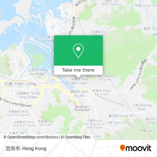 思雨亭 map