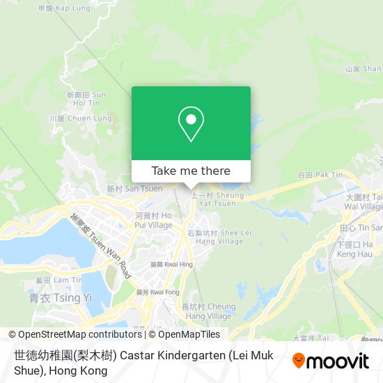 世德幼稚園(梨木樹) Castar Kindergarten (Lei Muk Shue)地圖