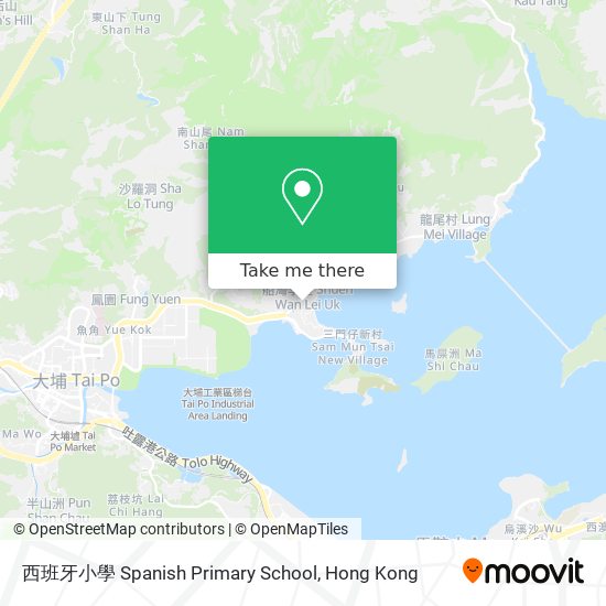 西班牙小學 Spanish Primary School地圖