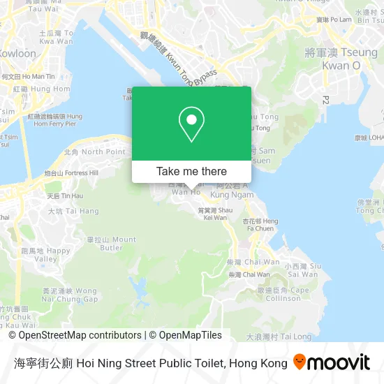海寧街公廁 Hoi Ning Street Public Toilet map