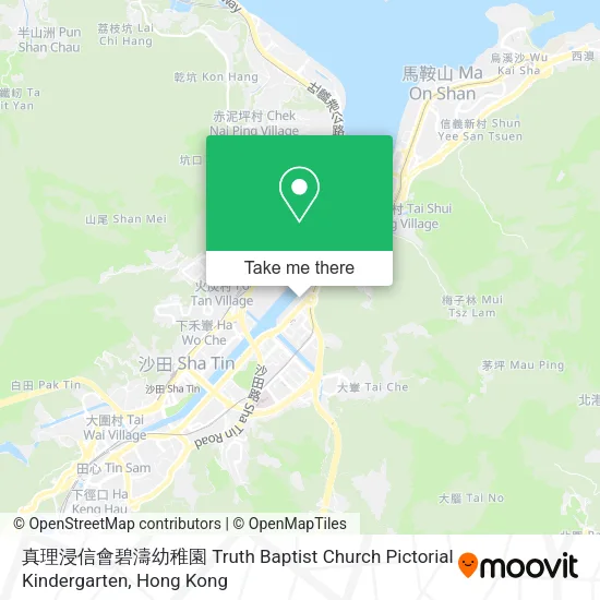 真理浸信會碧濤幼稚園 Truth Baptist Church Pictorial Kindergarten地圖