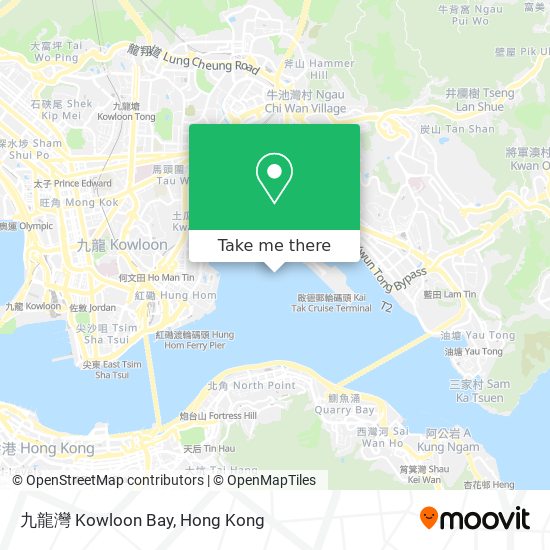 九龍灣 Kowloon Bay map