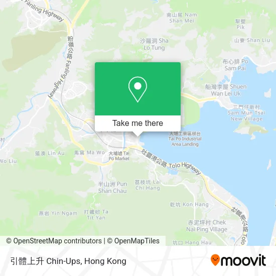 引體上升 Chin-Ups map