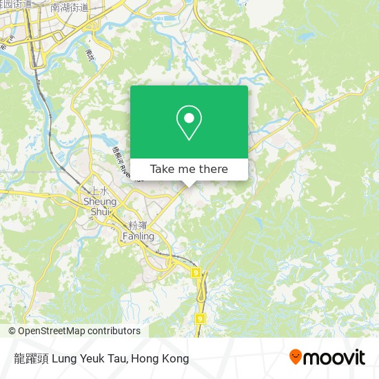 龍躍頭 Lung Yeuk Tau map