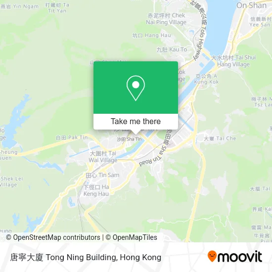 唐寧大廈 Tong Ning Building地圖