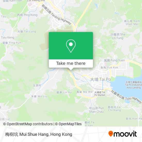 梅樹坑 Mui Shue Hang map