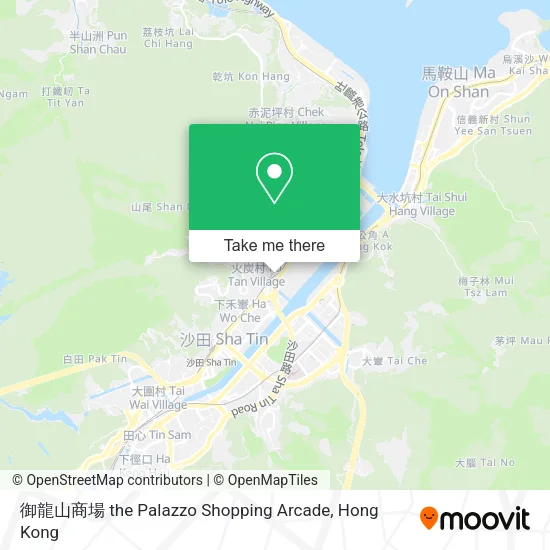 御龍山商場 the Palazzo Shopping Arcade map