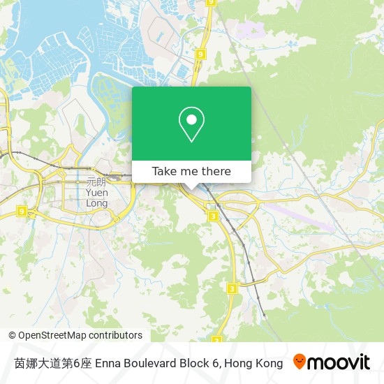 茵娜大道第6座 Enna Boulevard Block 6 map