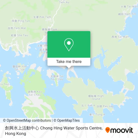 創興水上活動中心 Chong Hing Water Sports Centre map